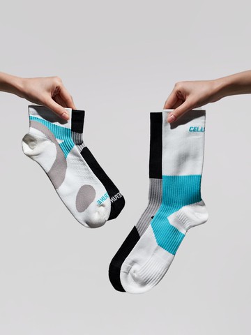 Selvarin Taping Pro Level Short Mid-Cut Men's 2PACK Socks