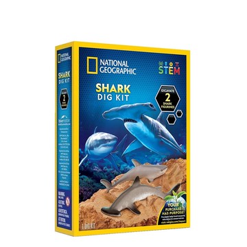 NATIONAL GEOGRAPHIC 國家地理 鯊魚挖掘套組