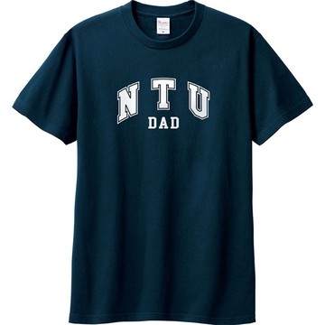 【臺灣大學/臺大】NTU DAD臺大爸爸短T_深藍