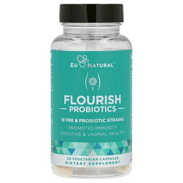 Eu Natural, Flourish 益生菌，30 粒素食膠囊
