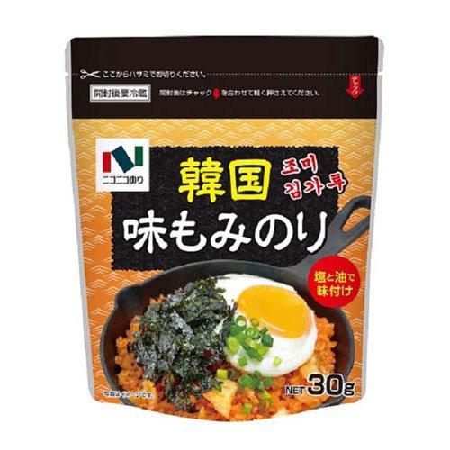 ニコニコのり 韓国 味もみのり 30g  ニコニコのり