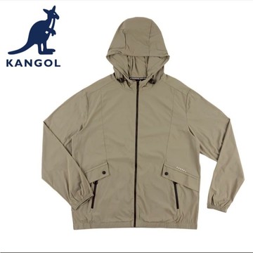 【KANGOL】抗UV防曬連帽外套 防風外套 透氣 輕薄 春夏 風衣