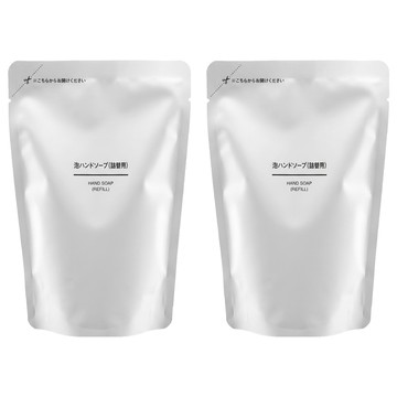 MUJI 無印良品 泡沫洗手乳補充包  230ml  2包