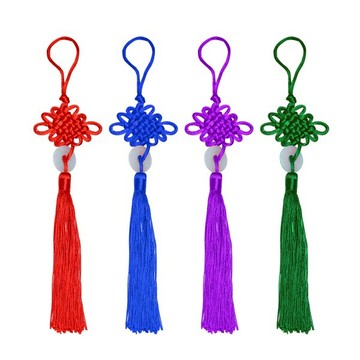 玉幣中國結 中國繩結吊飾 流蘇吊飾配件掛飾 裝飾DIY手工藝節慶裝飾 贈品禮品