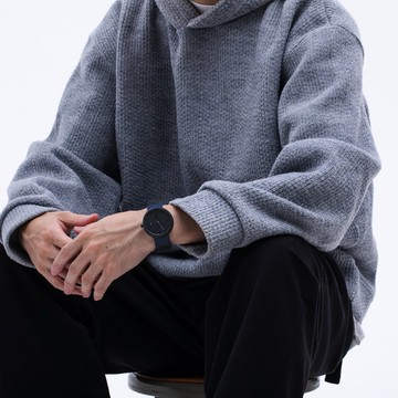 日本 YOT WATCH 40mm手錶 / 深藍色