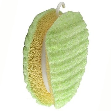 SANKO洗衣海綿刷 輕鬆搓揉產生豐富泡沫 有效清潔衣物污漬  1入  綠色