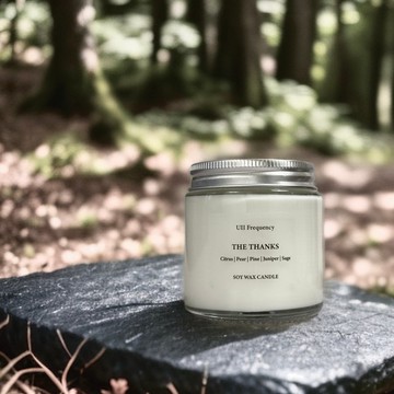 【THE THANKS 感恩時刻】天然大豆精油香氛蠟燭