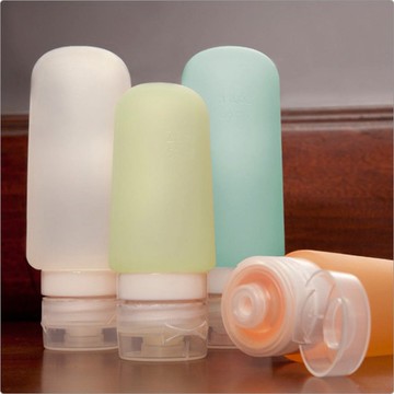 【TRAVELON】旅行分裝瓶(小綠白2入) | 分裝罐 瓶罐分裝