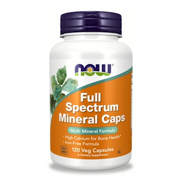 【NOW】綜合礦物質+D3膠囊1瓶(120顆)