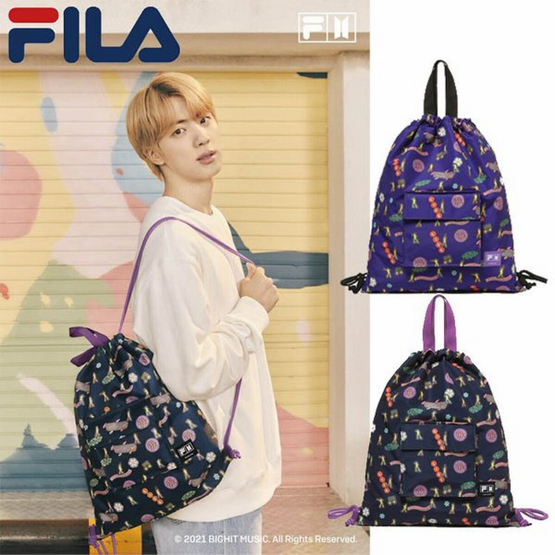 Fila フィラ ストリングバッグ ナップサック リュック 通勤 通学 旅行 かばん おしゃれ ブランド ユニセックス 通販 Lineポイント最大0 5 Get Lineショッピング