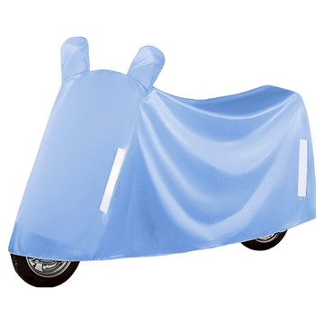 bebehome 加厚牛津布機車防曬防水防塵罩  水藍色  3XL