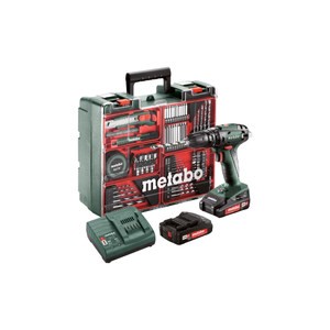 metabo 美達寶 18V鋰電三模式電鑽起子機  2.0Ah套裝組 隨附工具箱(SB 18 SET)