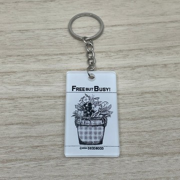 壓克力鑰匙圈 盆栽探險