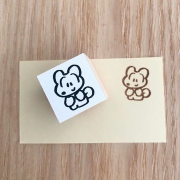 印章 狗狗 20×20