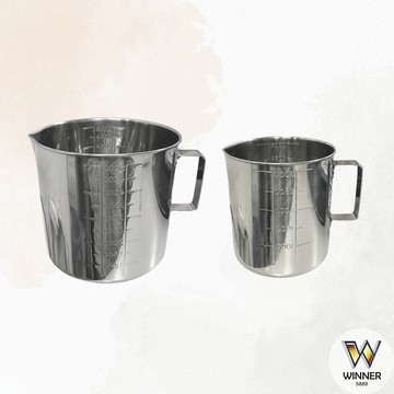 日本304業務量杯3000-5000cc【Winner】大量杯 不鏽鋼刻度杯 大鋼杯 量杯 304量杯 不銹鋼刻度杯