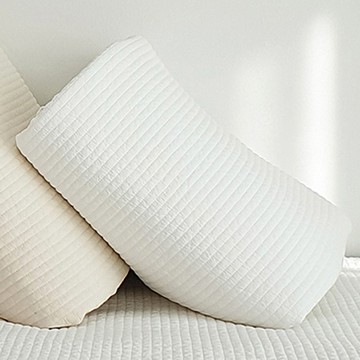 LavishAtHome 素色 60支 純棉 顏料染色 床墊 附鬆緊帶  白色  Queen (170 x 210 cm)