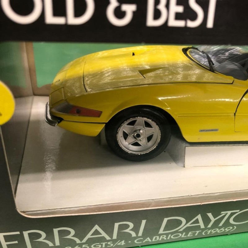 絶版 新品 TECHNO GIODI 1/18 FERRARI DAYTONA 365GTS/4 CABRIOLET