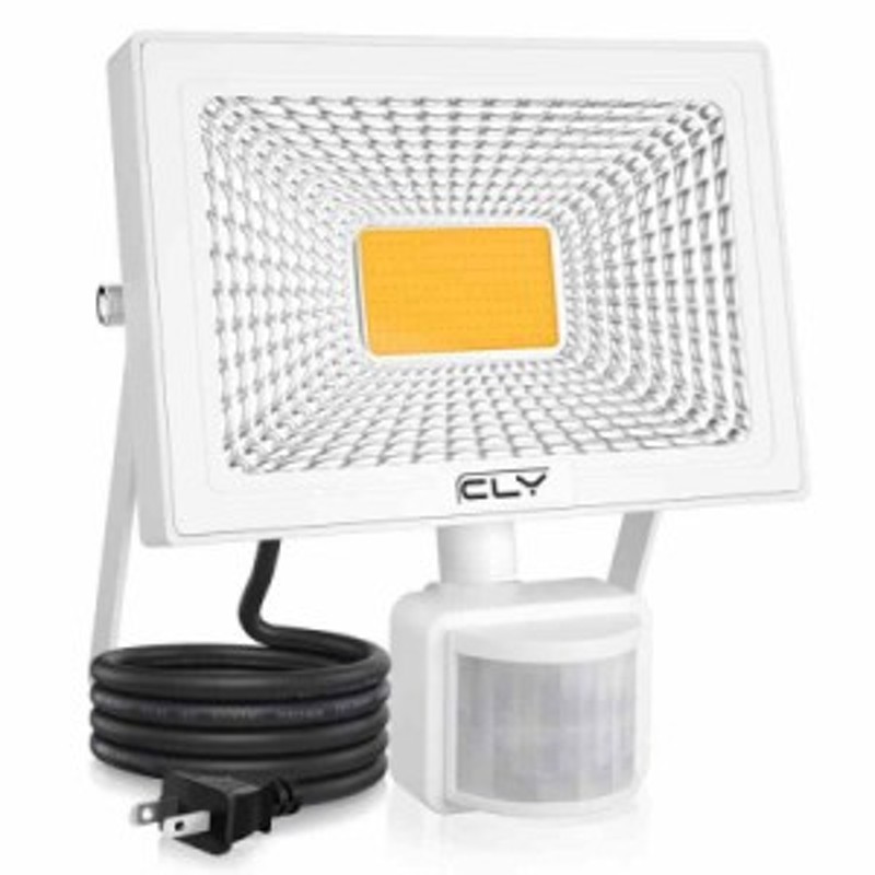 CLY LED 投光器 人感センサー ブラケットライト 10W 20W 30W 50W 昼白色/電球色 PIR動体センサー 玄関ライト コンセント  屋外 防犯ライト 通販 LINEポイント最大10.0%GET | LINEショッピング