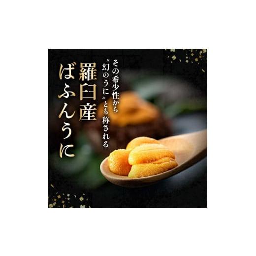 ふるさと納税 北海道 羅臼町 訳あり塩水うに（ばふんうに）100g×1枚 北海道 知床 羅臼 天然 エゾバフン ウニ 雲丹 海鮮 魚介 UNI-0111