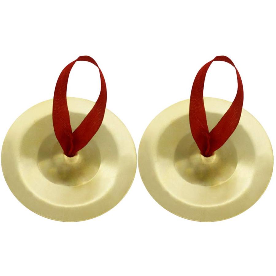 Milisten Pair drum replacement part finger bells finger cymbal 並行輸入品