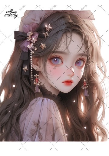 原創貼紙 no.420 人物貼紙 原創貼紙 人物貼紙 女孩貼紙 原創人物貼紙