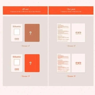⭐韓國代購正版⭐TXT電子專MINI6 棕版橙版 WEVERSE Album全新未拆