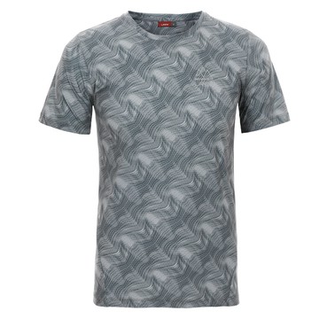 沁涼輕薄印花T-shirt-魅灰(男263110243)