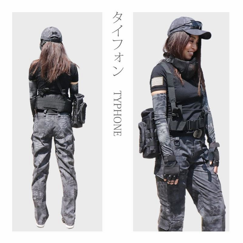 迷彩服ジャケット、パンツ、Tシャツ、ベルト、手袋　5点セット bn23022006-17.jpg