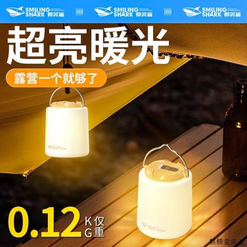 跨境新款戶外照明露營燈應急照明燈馬燈野營燈充電暖光氛圍.議價