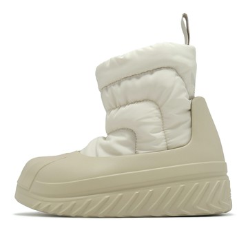 adidas 防水雨靴 AdiFom Superstar Winter Boot 女鞋 奶茶色 套入式 靴子 IG2160