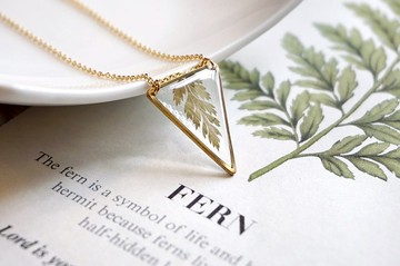 森林系頸鍊 | 植物 押花 | 聖誕禮物 生日禮物 心思禮物 寄語