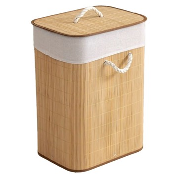 LCW HOME 竹編洗衣籃  木色  39 x 29 x 56cm