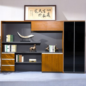 ??快速出貨 可開發票 簡約文件柜立體式多功能辦公檔案柜資料過落地書柜時尚密集柜