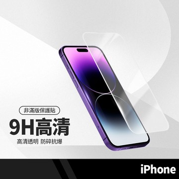 9H半版鋼化玻璃膜 適用蘋果 iPhone12/12pro/12proMax 非滿版鋼化玻璃膜 防刮防爆 防水抗污 高清高透 螢幕保護貼