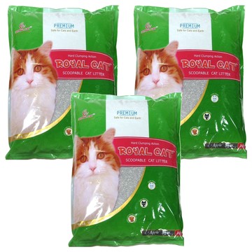 ROYAL CAT 皇家貓砂  10L  蘋果香  3包