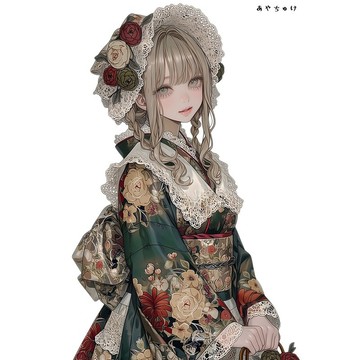 【9 月新作】07-144-0330 人物貼紙 幻想復古浪漫茶館
