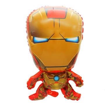 鋁質氣球5件套 鋼鐵人造型 約73cm*43cm  鋼鐵俠  1組