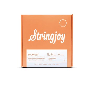 Stringjoy 12-54 鍍膜磷青銅 木吉他套弦 FW1254 公司貨
