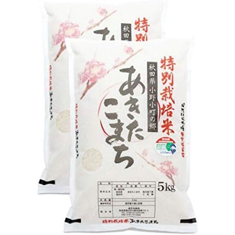 新米 秋田県湯沢市産 小野小町の郷 特別栽培米 あきたこまち 令和5年産 つきたて白米 5kg
