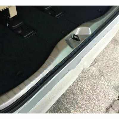 Toyota alphard vellfire 2016 2017 2018 2019用ステンレススチールリアバンパープロテクター トランク用リアバンパー カーアクセサリー