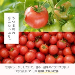 ふるさと納税 s199 さつま町産の大安吉日とまと(約1.2kg)完熟してから収穫した採れたてのトマトをお届け 鹿児島県さつま町