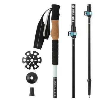 Lafuma ALTIPLANO PAIRS 登山杖 LFS63366324 250g  135cm  薄荷綠  1支