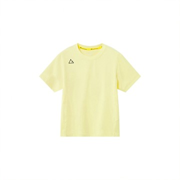 GIORDANO 童裝涼感透氣運動短TEE G-MOTION系列 - 67 蠟黃