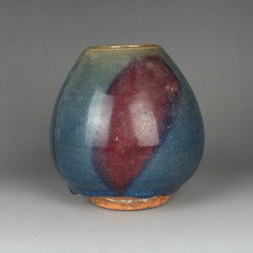 宋鈞窯 窯變釉缽罐子 手工制作古董古玩仿古老貨陶瓷器收藏擺件