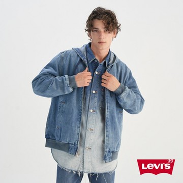 Levi s 男款 舒適 連帽外套 牛仔外套 熱賣單品