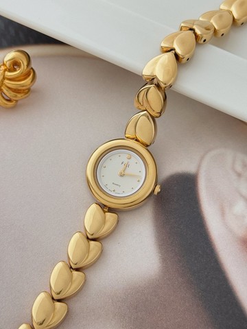 復古 Citizen 鍍金手鍊錶