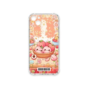 iPhone 14 Plus 殼 TRON IPhone 14 PLUS 2顆快樂的水蜜桃  載具 四角防摔殼 手機殼