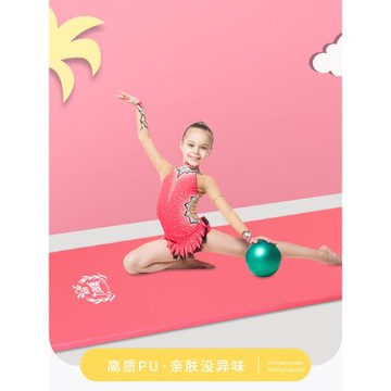 力創美仰臥起坐舞蹈墊子兒童練功墊女孩加厚加寬加長女體操海綿墊