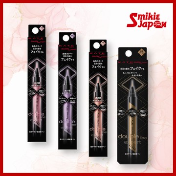 【日本直送正品】KATE 凱婷 雙線專家 (自然陰影班輪) 雙眼眼線筆 LB-1 超細棕色單支OR-1橙色PK-1淺粉紅