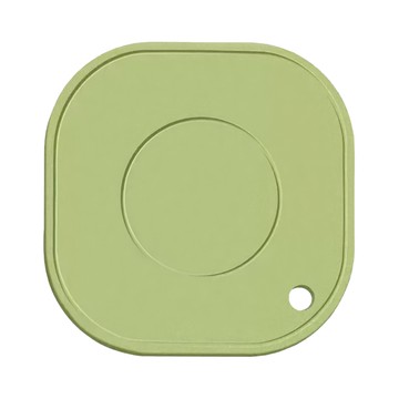 方形多用矽膠防滑隔熱墊  綠色  1個